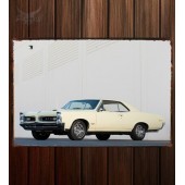 Металлическая табличка Pontiac Tempest GTO Hardtop Coupe 566